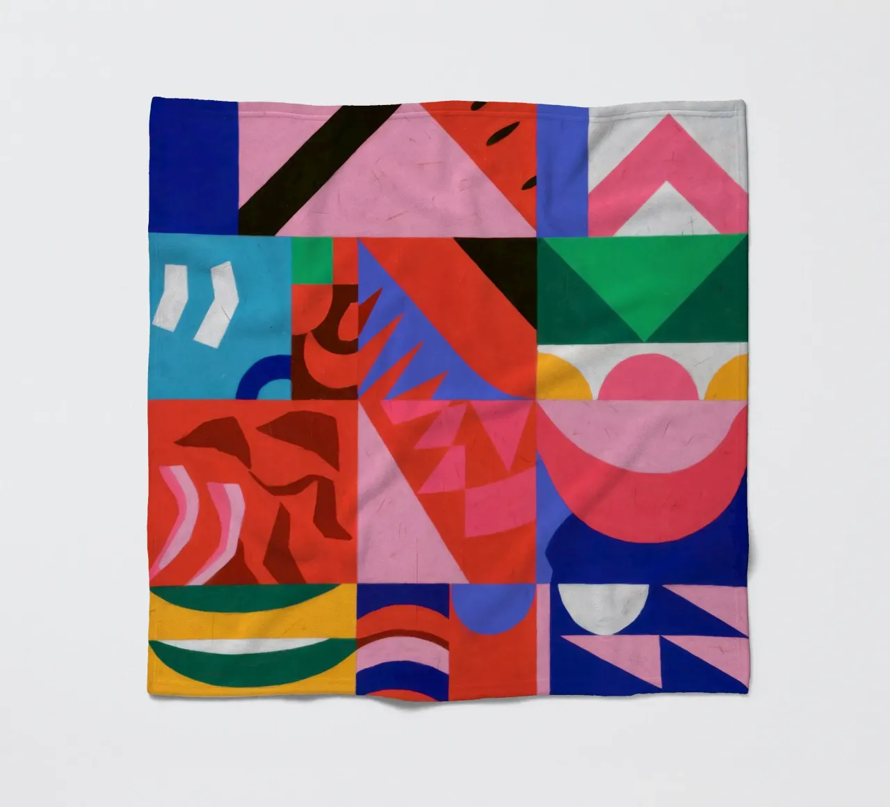 Gioco di colori di metà secolo coperta in pile da Katarsis Mann