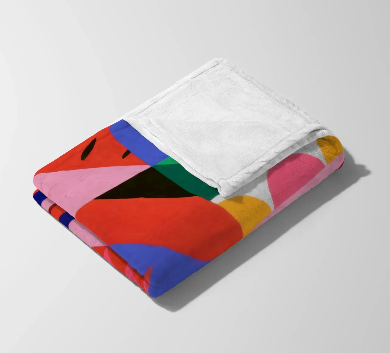 Gioco di colori di metà secolo coperta in pile da Katarsis Mann