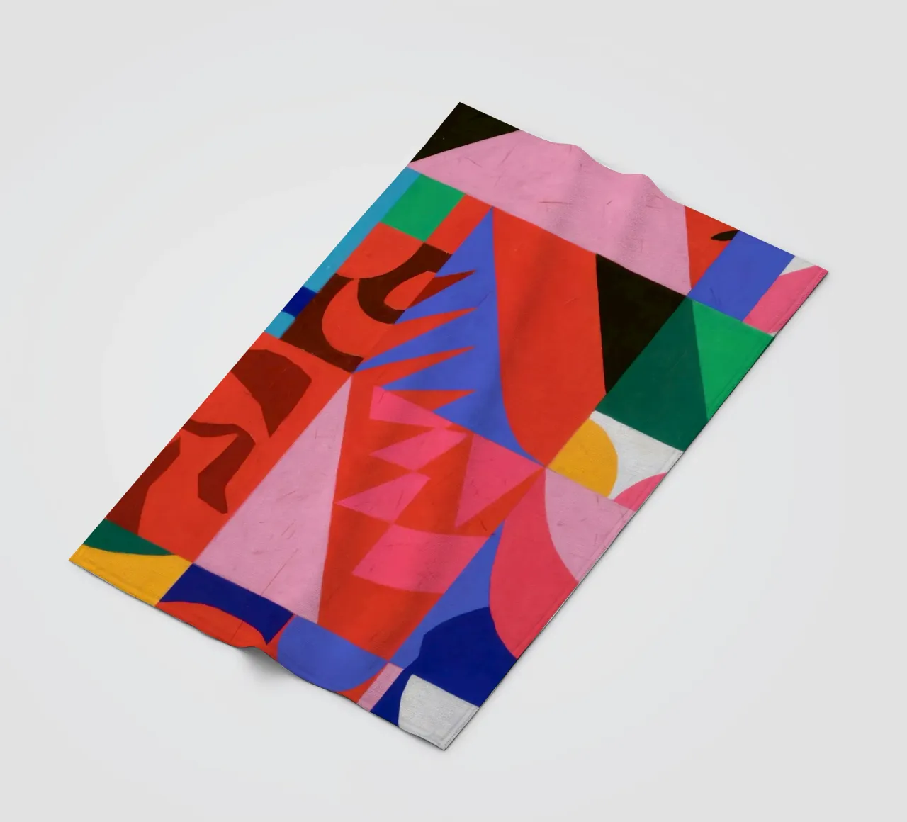 Gioco di colori di metà secolo coperta in pile da Katarsis Mann