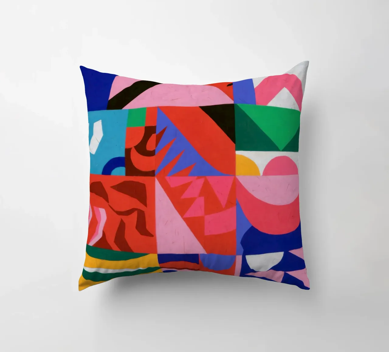 Gioco di colori di metà secolo cuscino da Katarsis Mann