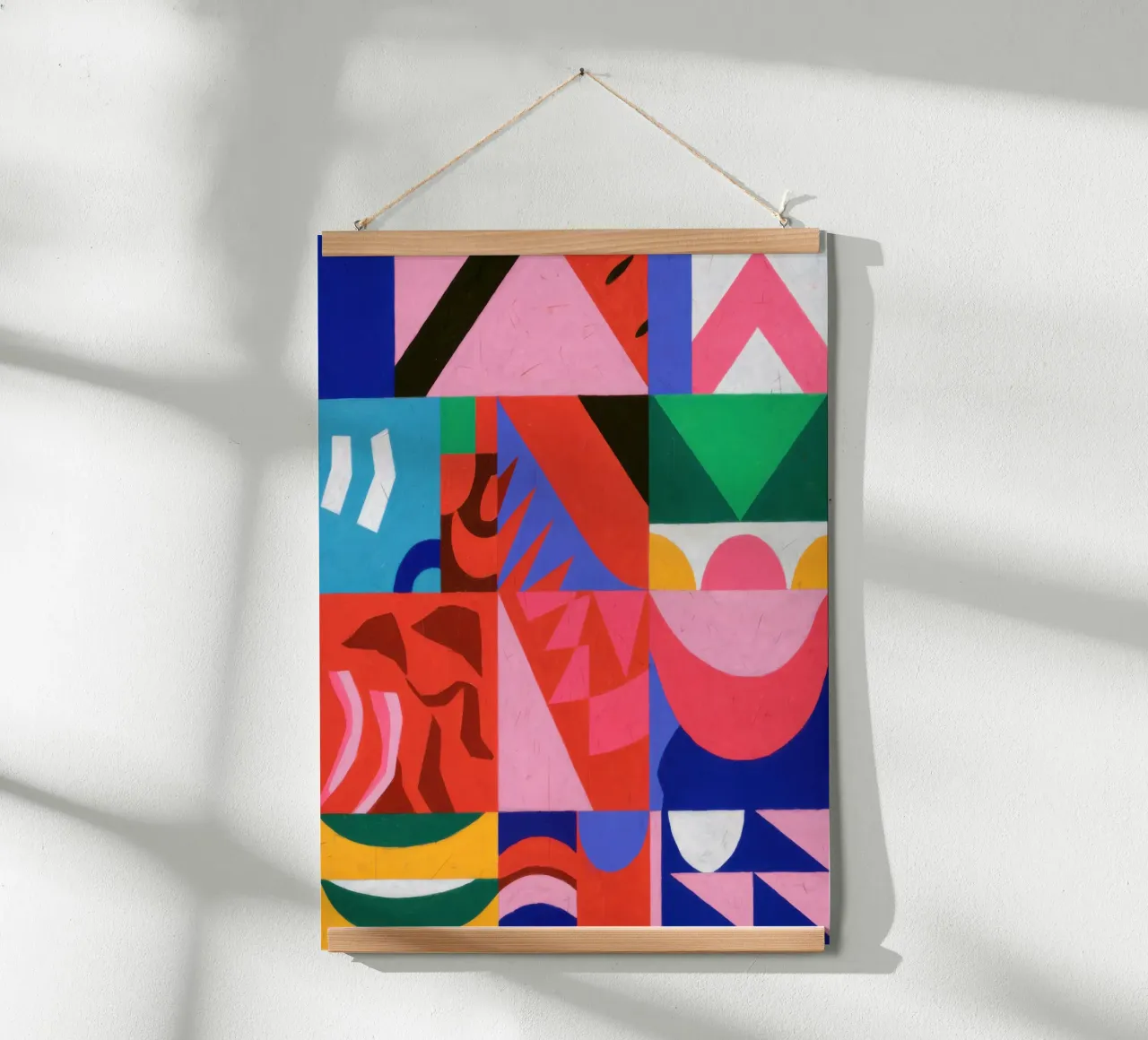 Gioco di colori di metà secolo carta hahnemühle da Katarsis Mann