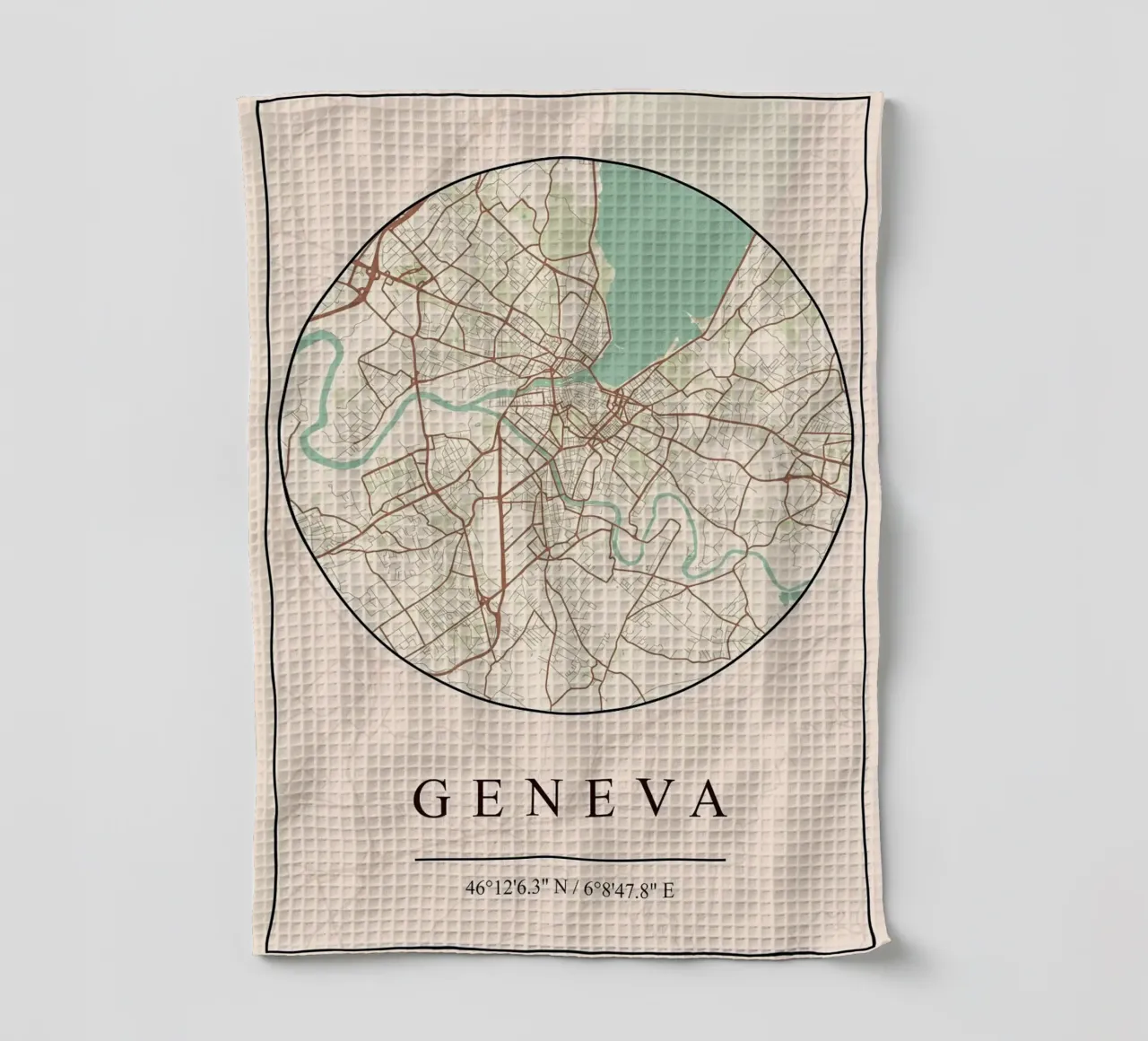 Geneva canovaccio da cucina da mesa