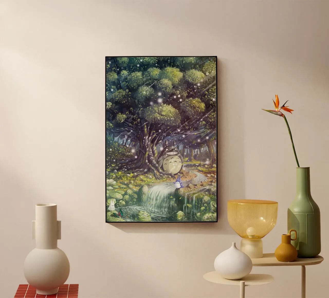Paradiso Magico Totoro plexiglass da Junior Harrington