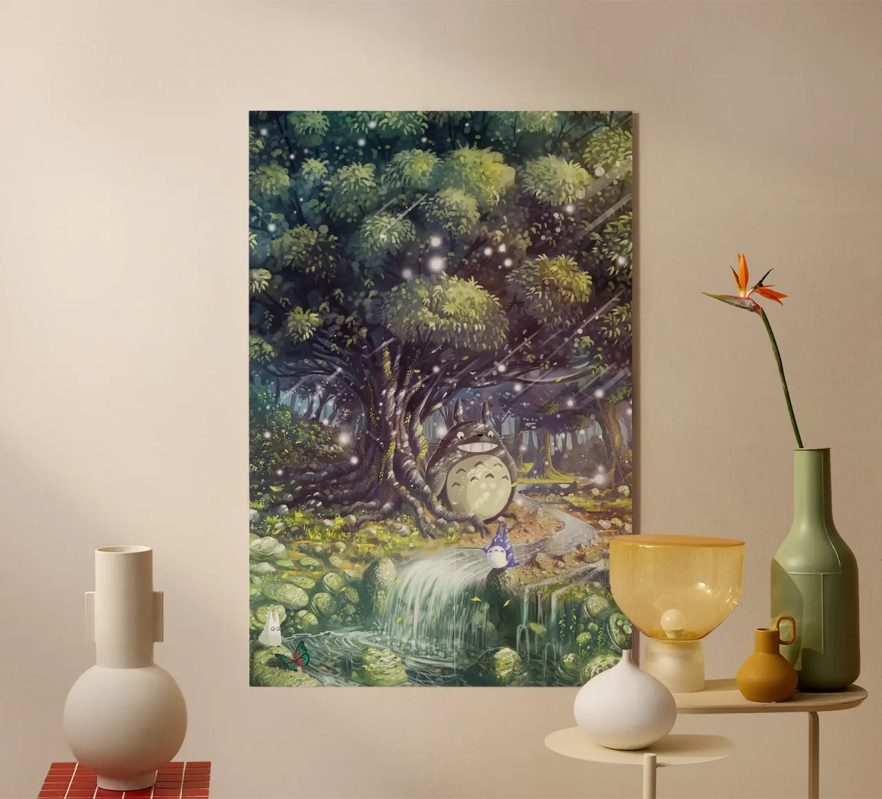 Paradiso Magico Totoro plexiglass da Junior Harrington