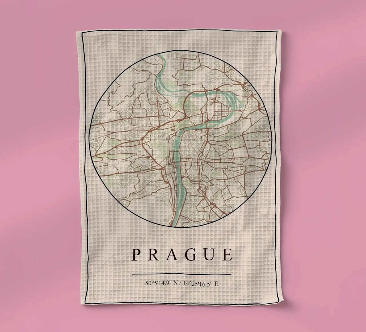 Praga canovaccio da cucina da mesa