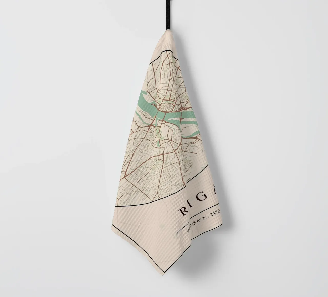 RIGA canovaccio da cucina da mesa