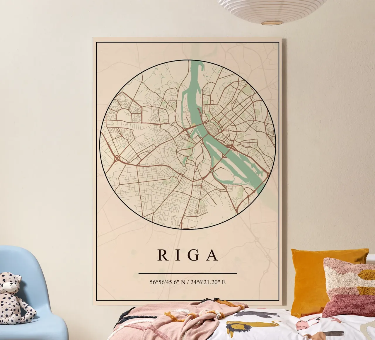 RIGA plexiglass da mesa