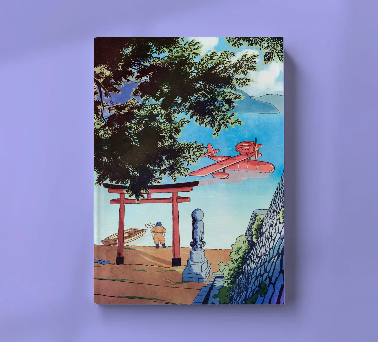 The red plane notebook by Junior Harrington