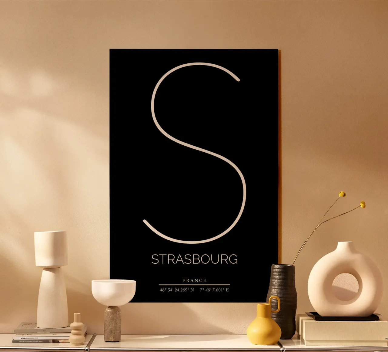 STRASBOURG - noir plexiglass da CityLights