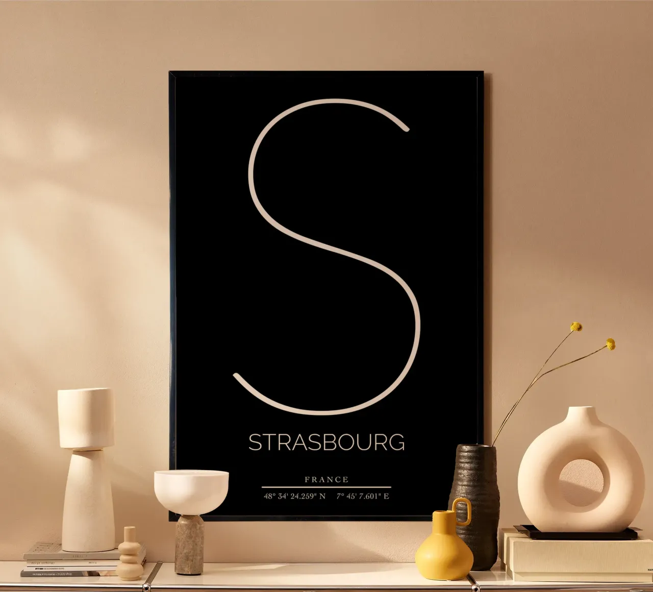 STRASBOURG - noir carta hahnemühle da CityLights