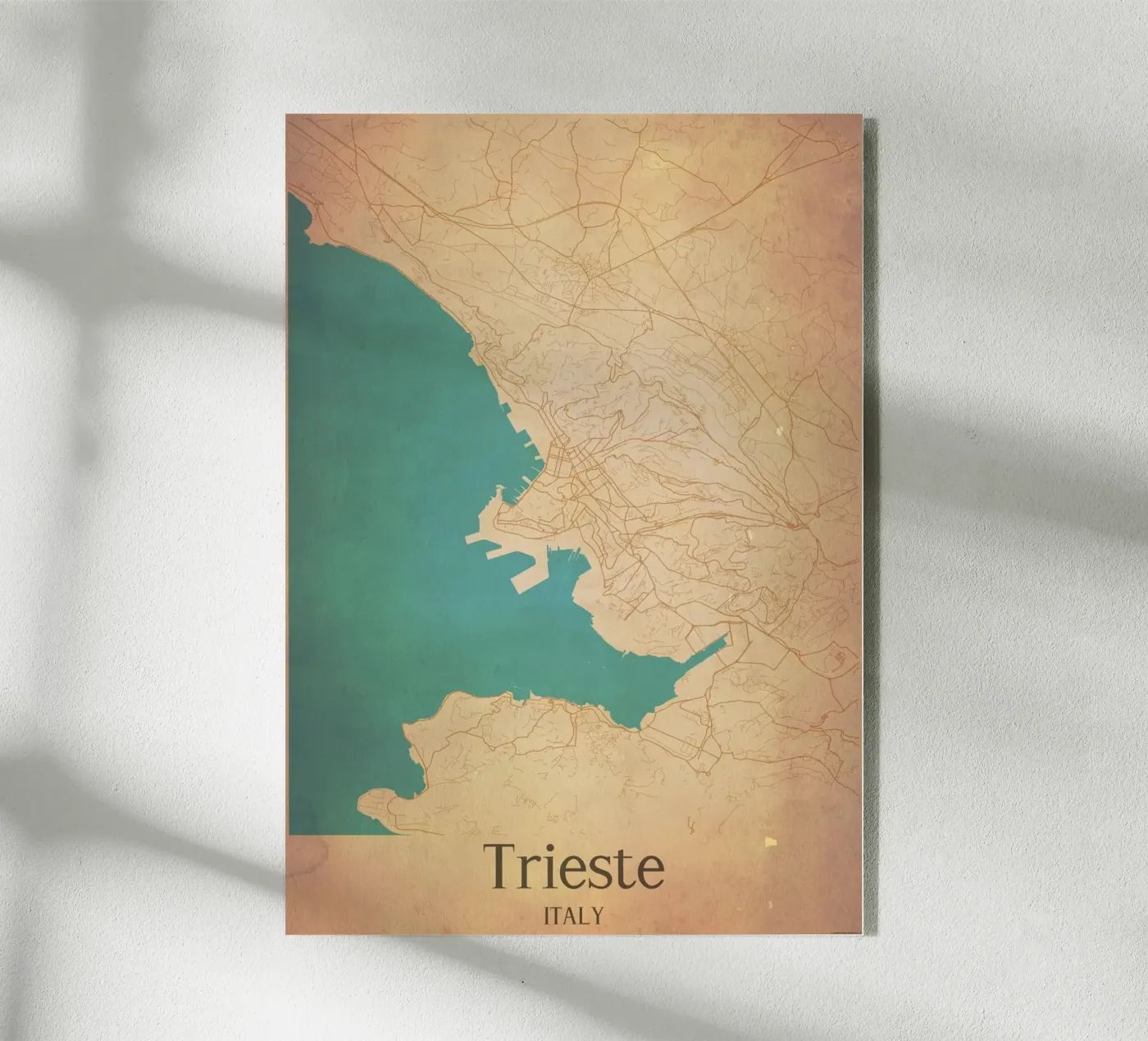 Trieste ITALY acryl van WorldPrint