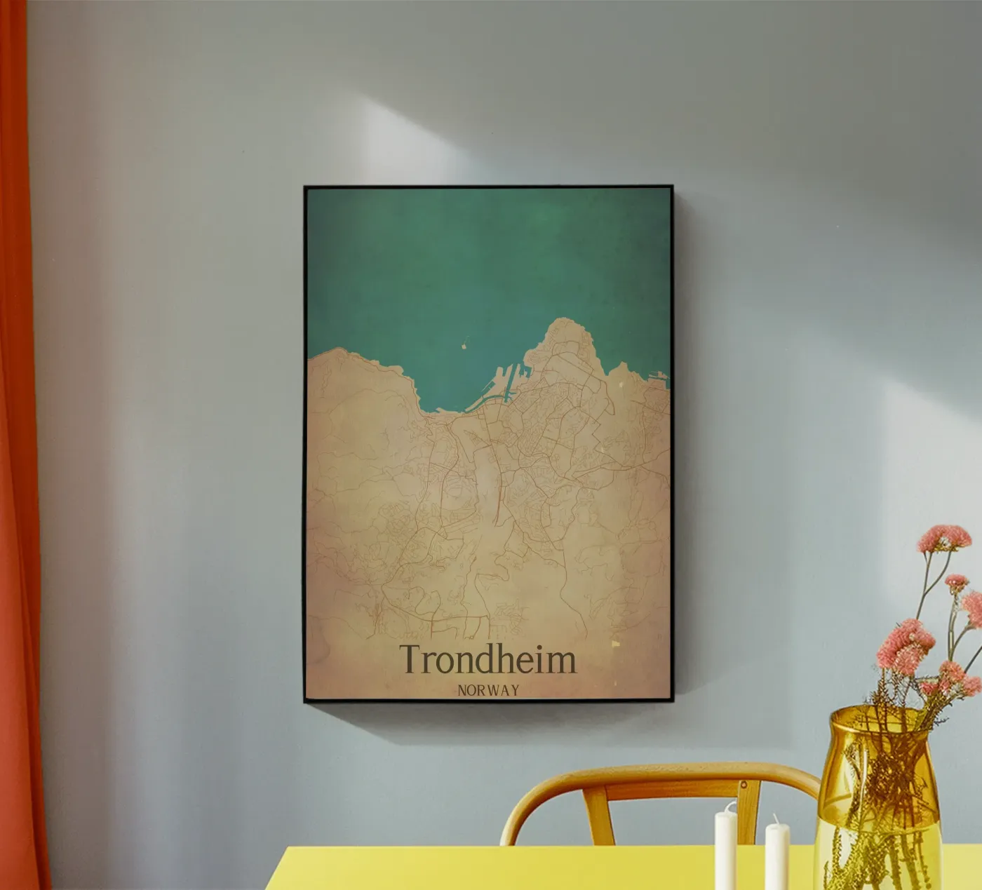 Trondheim NORWAY plexiglass da WorldPrint