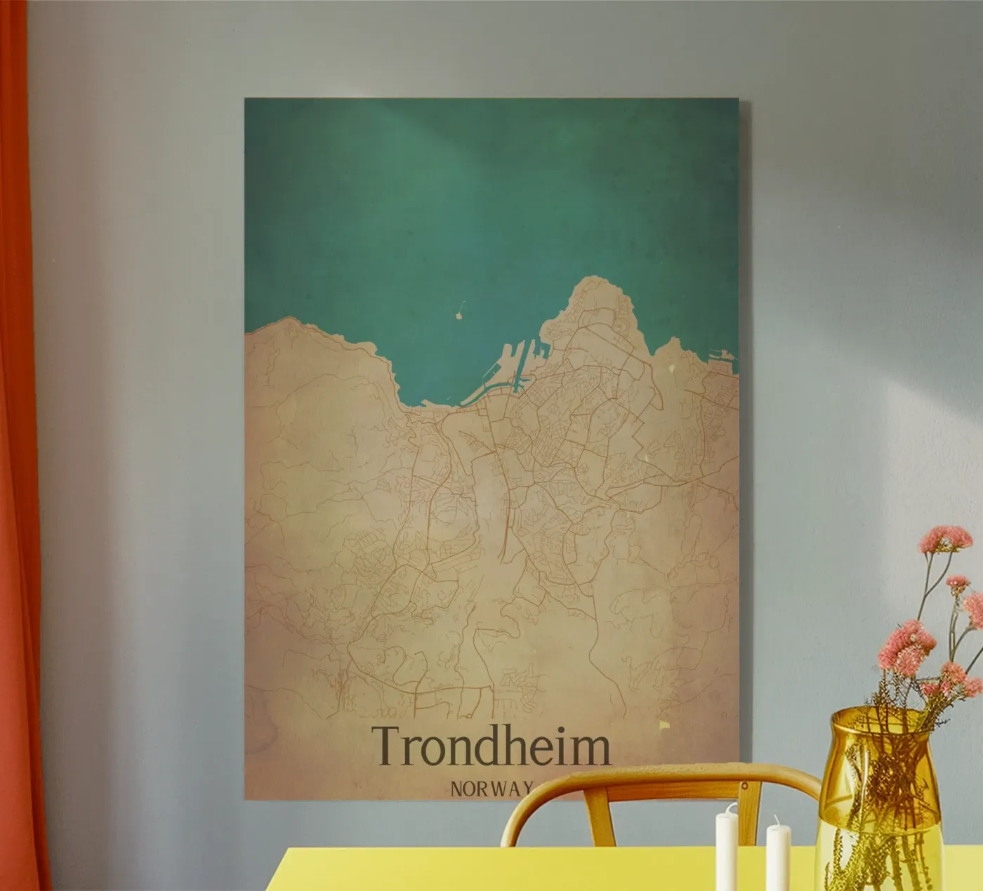 Trondheim NORWAY plexiglass da WorldPrint