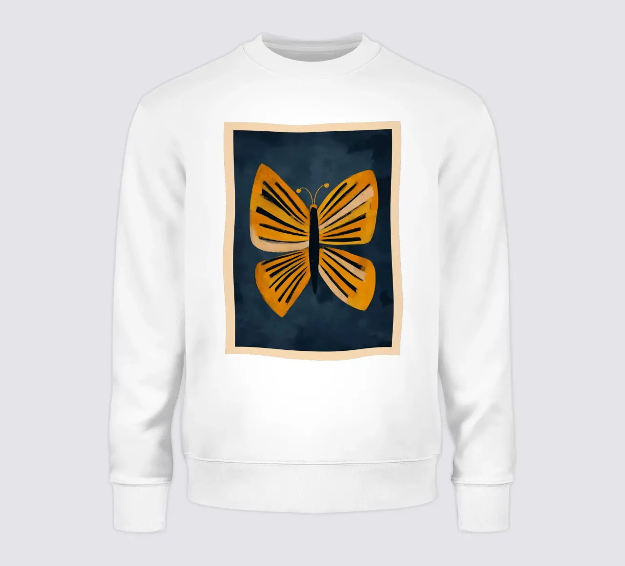 Golden Butterfly Rising felpa da cityart