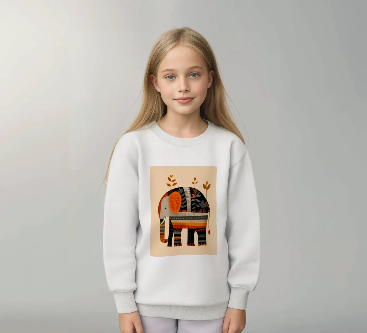 The Autumn Elephant felpa bambino da cityart