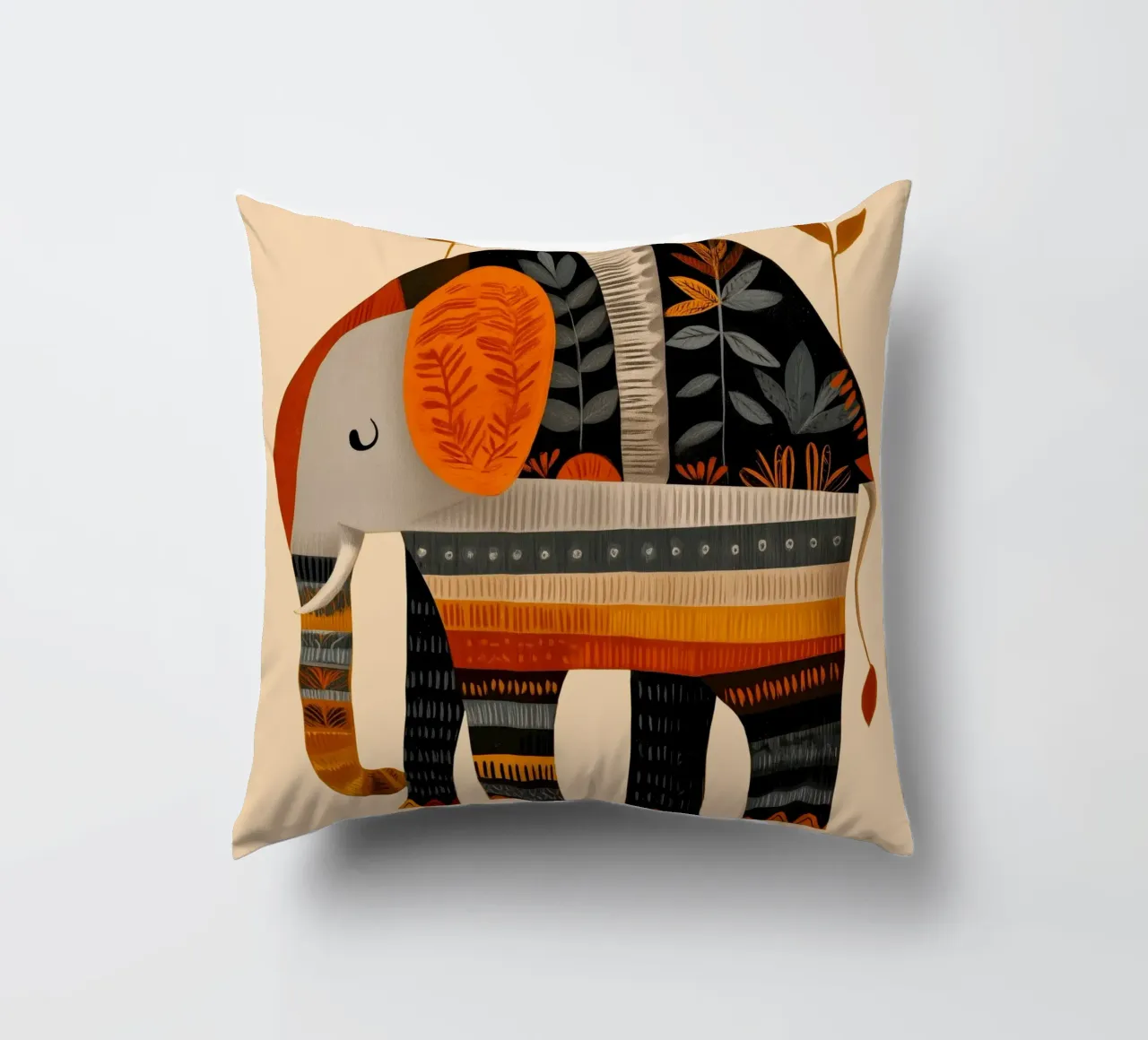 The Autumn Elephant cuscino da cityart