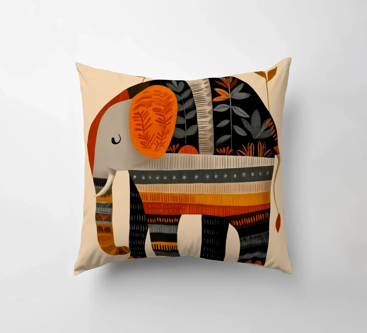 The Autumn Elephant cuscino da cityart