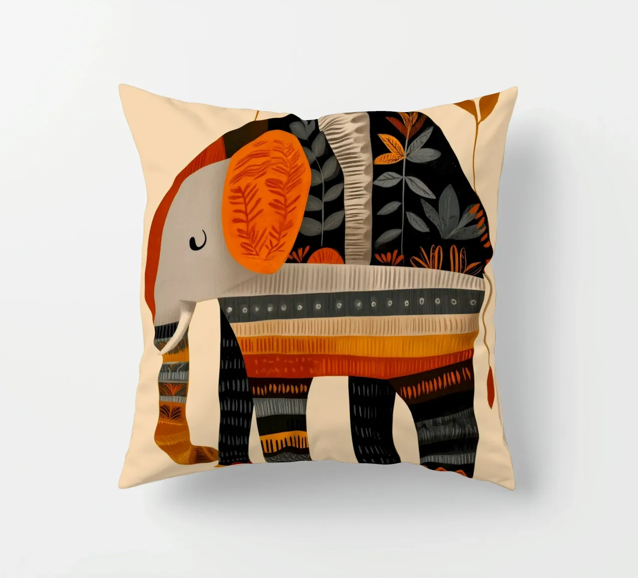 The Autumn Elephant cuscino da cityart