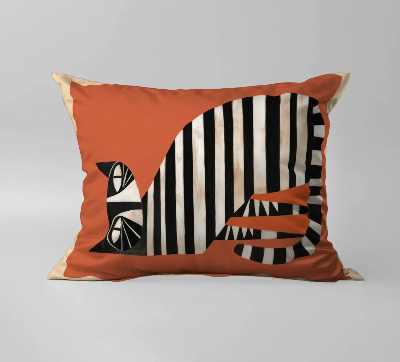 The Striped Cat I cuscino da cityart