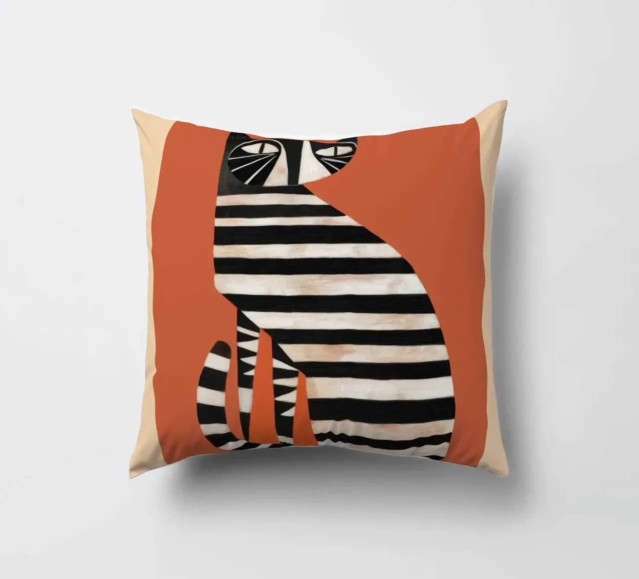 The Striped Cat I cuscino da cityart