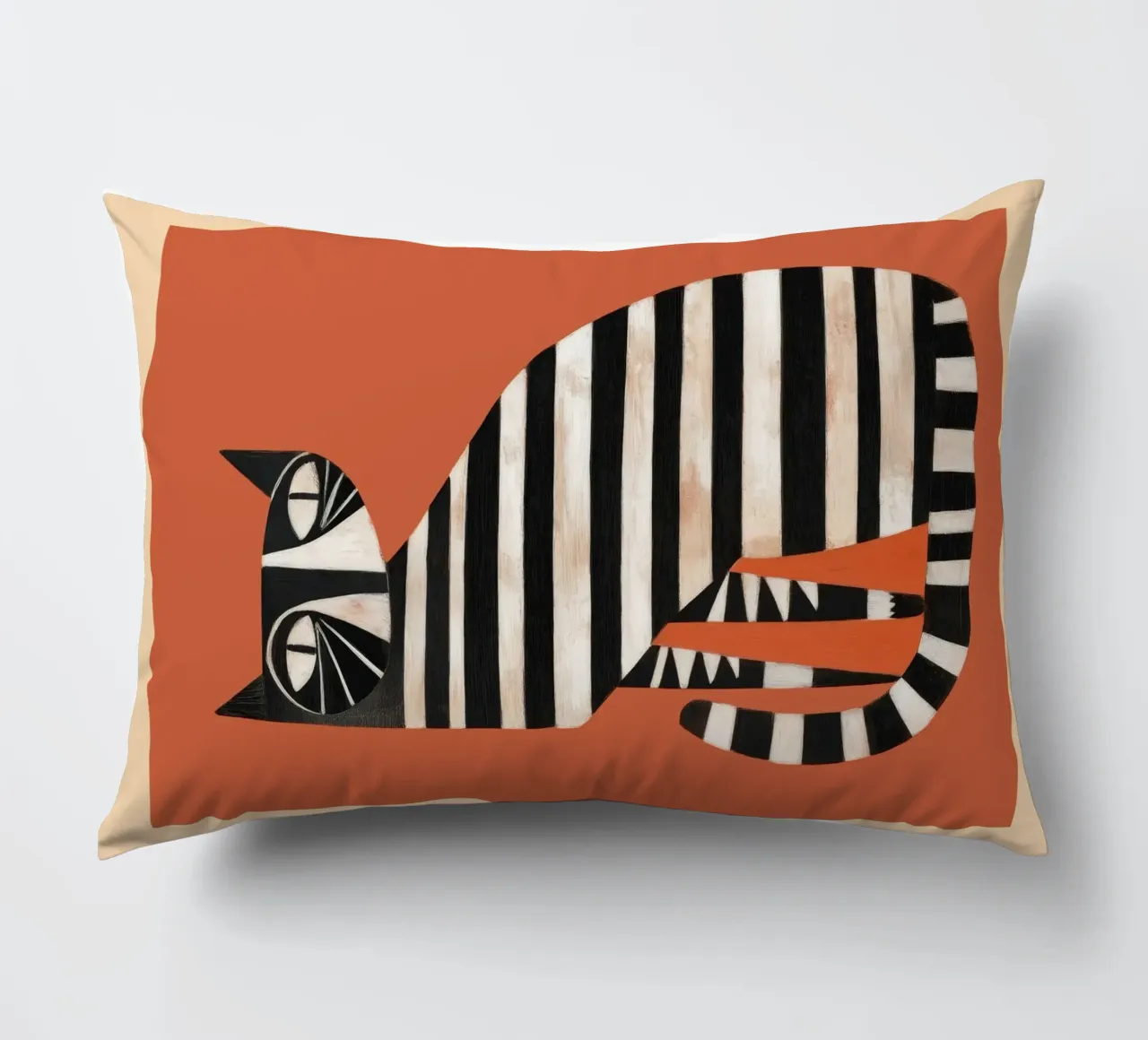 The Striped Cat I cuscino da cityart