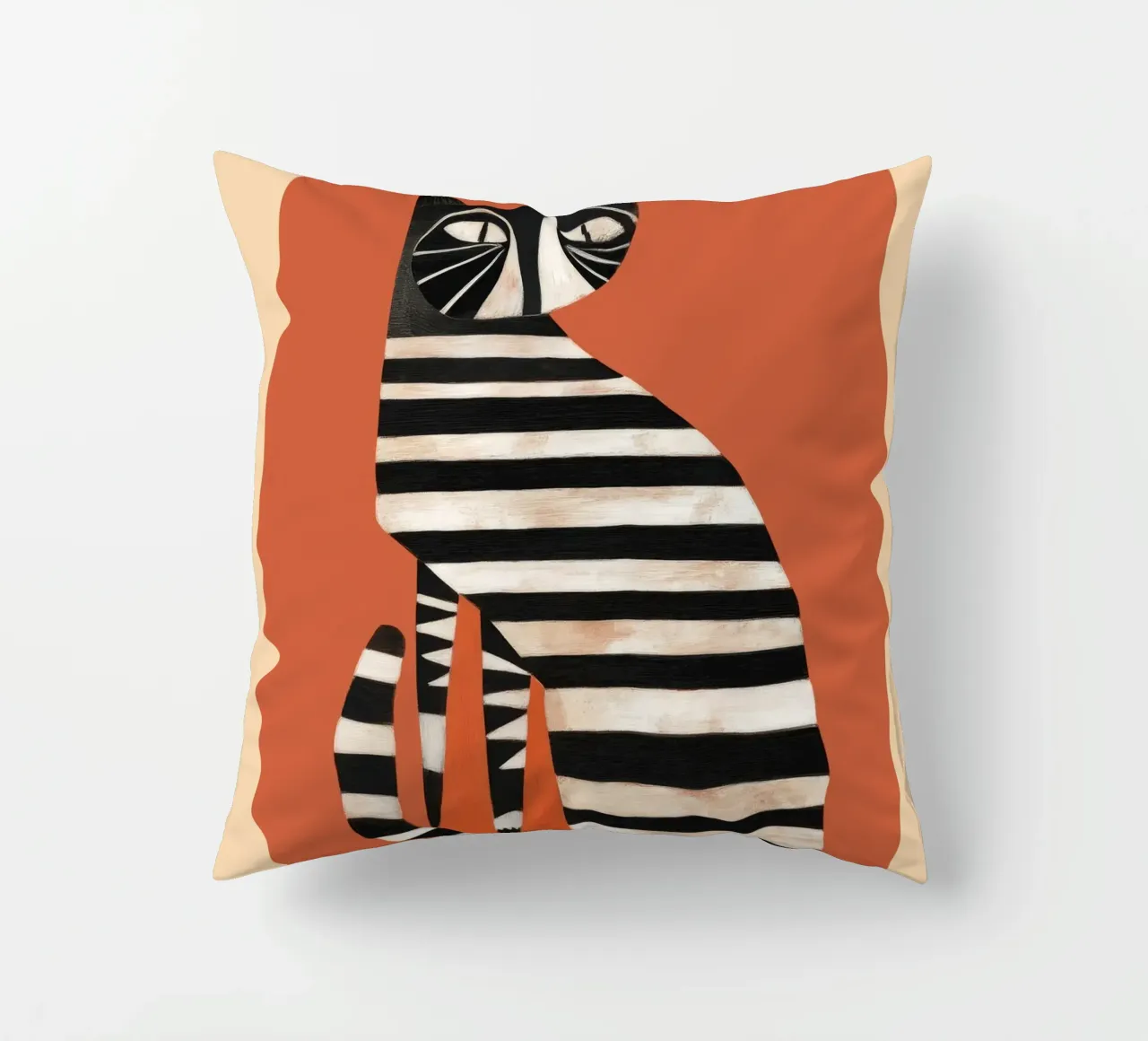 The Striped Cat I cuscino da cityart