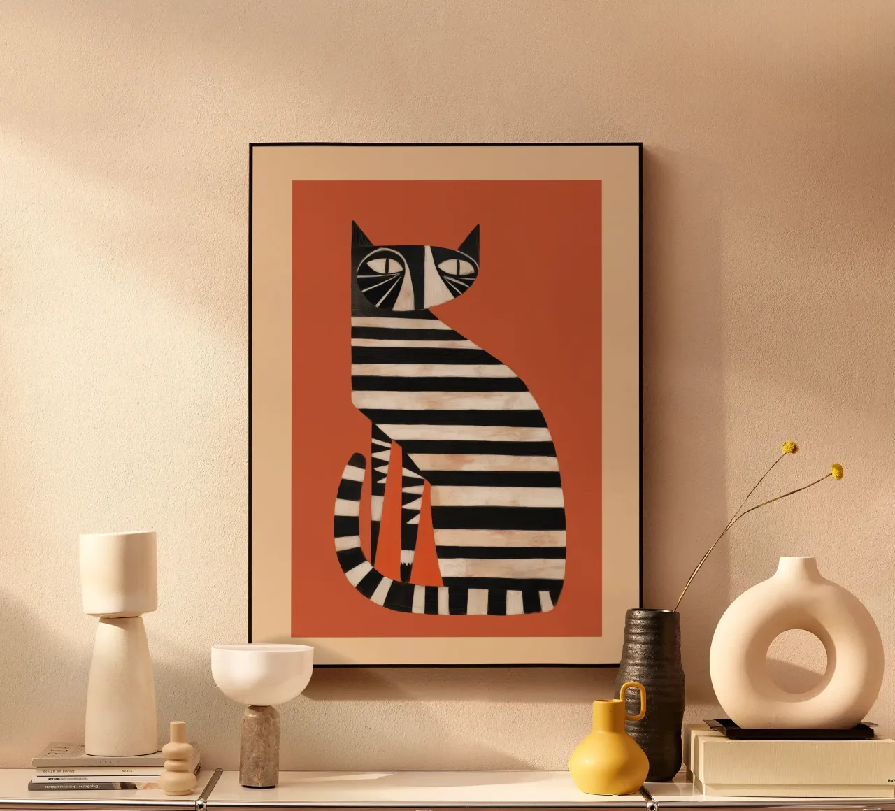 The Striped Cat I plexiglass da cityart
