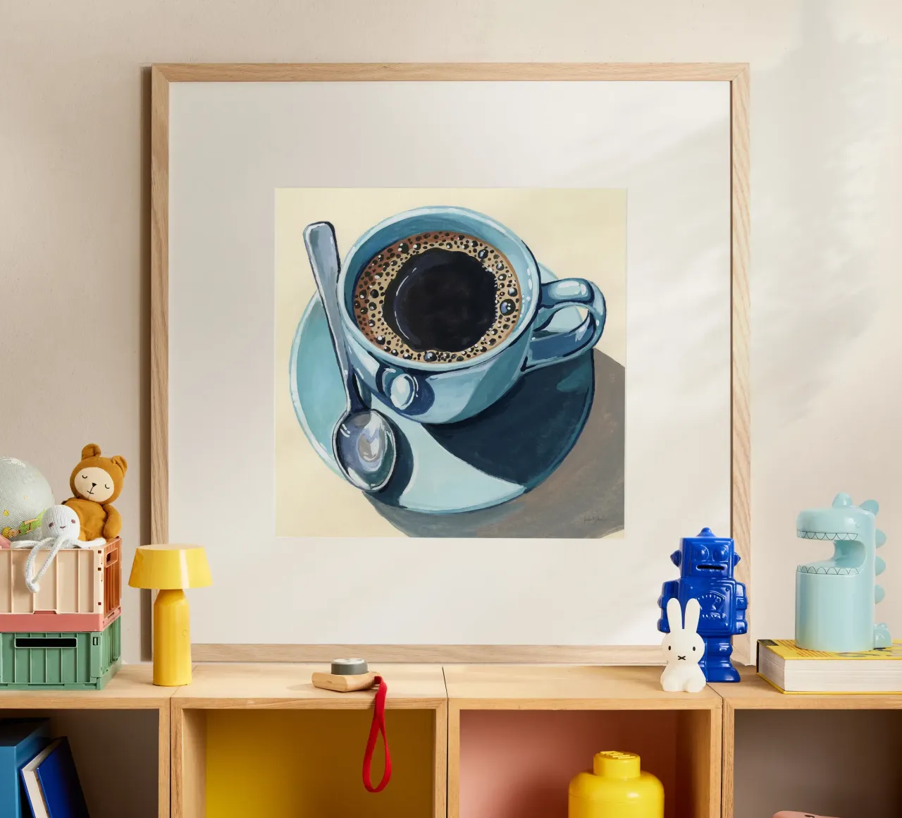 Caffè nero con crema carta hahnemühle da John Boss