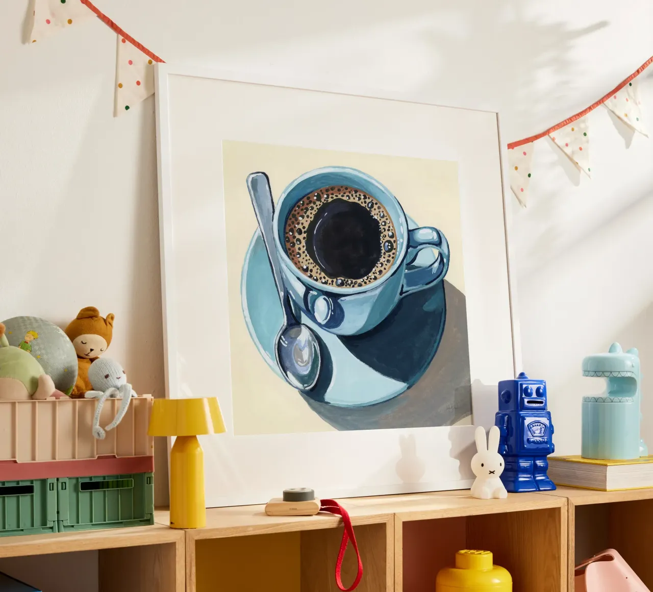 Caffè nero con crema carta hahnemühle da John Boss