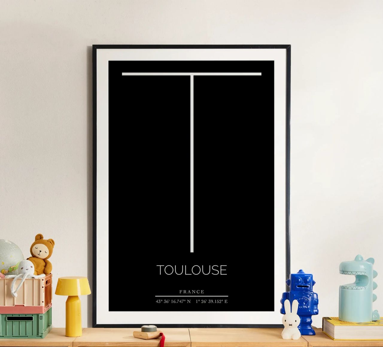 TOULOUSE - noir poster da CityLights