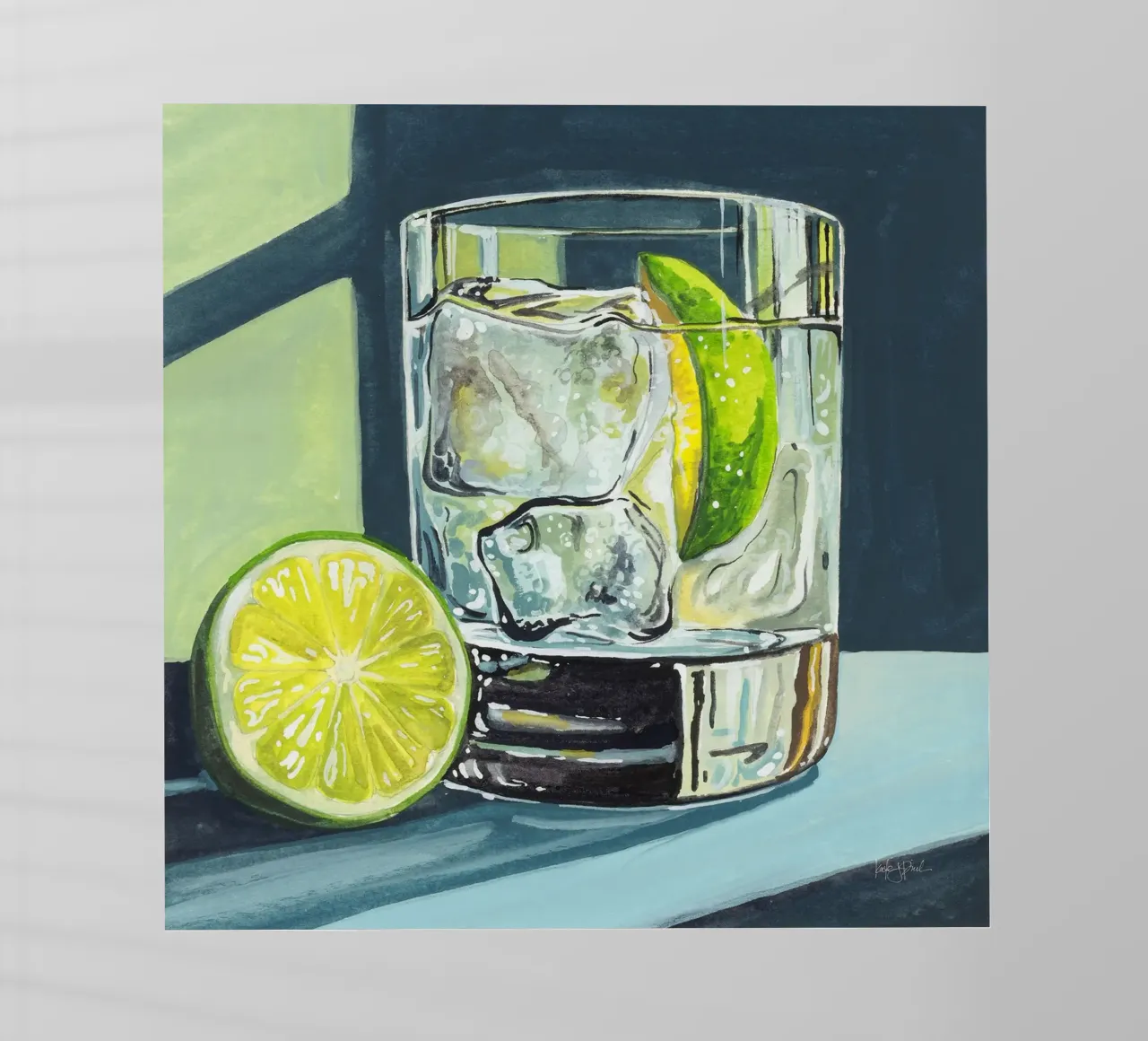 Gin e Tonic pellicola backlit da John Boss