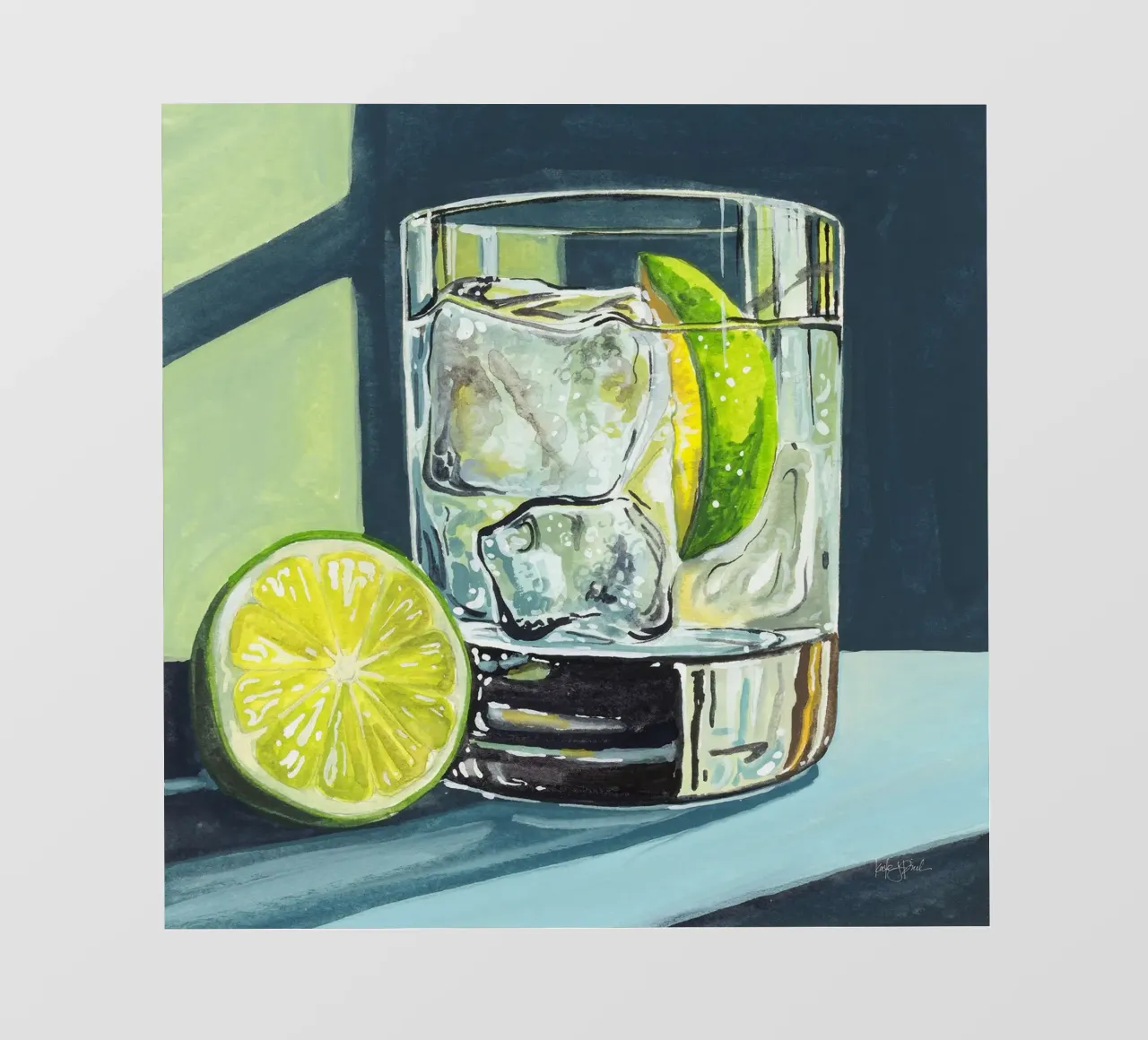 Gin e Tonic pellicola backlit da John Boss