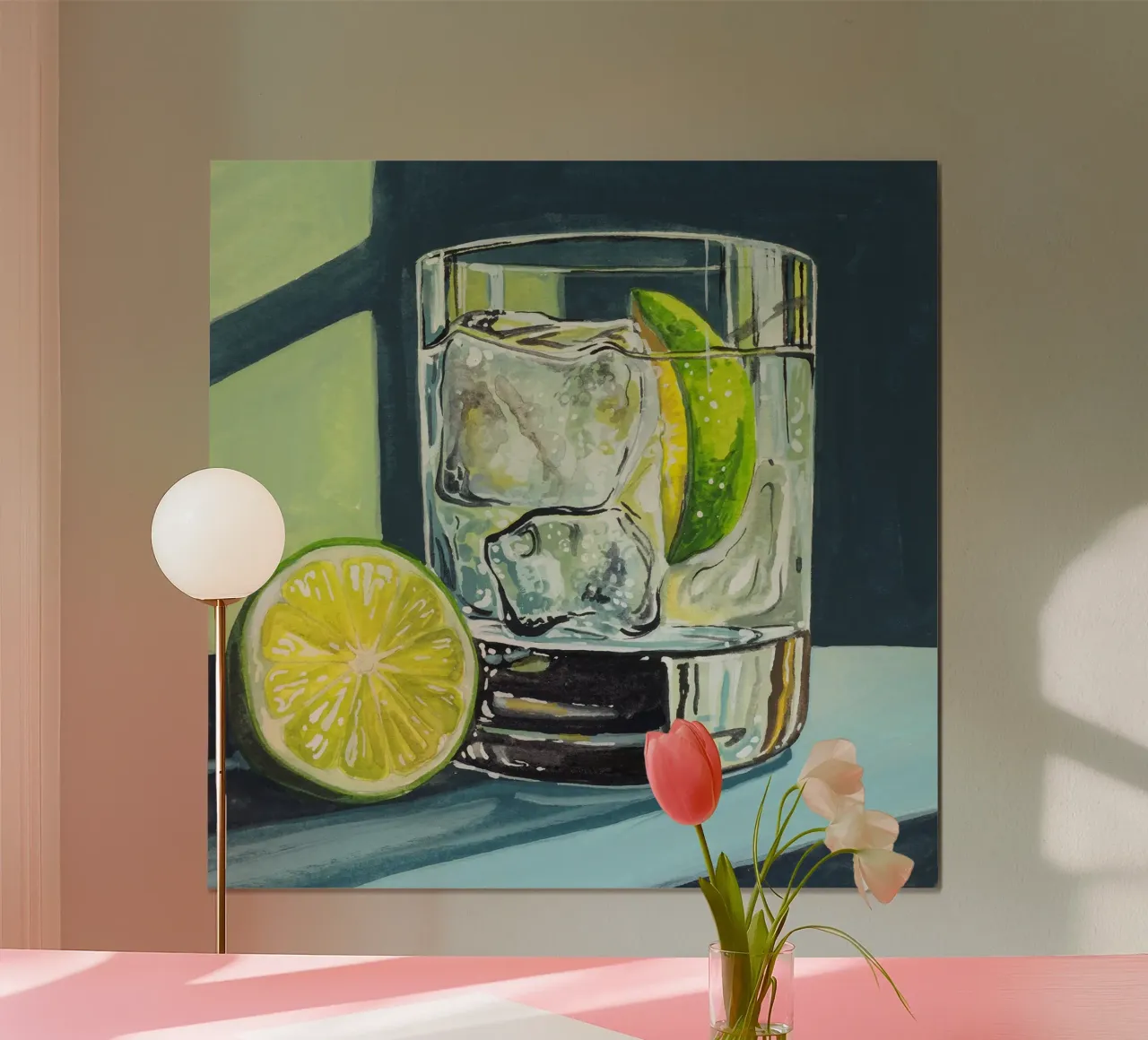 Gin e Tonic carta hahnemühle da John Boss