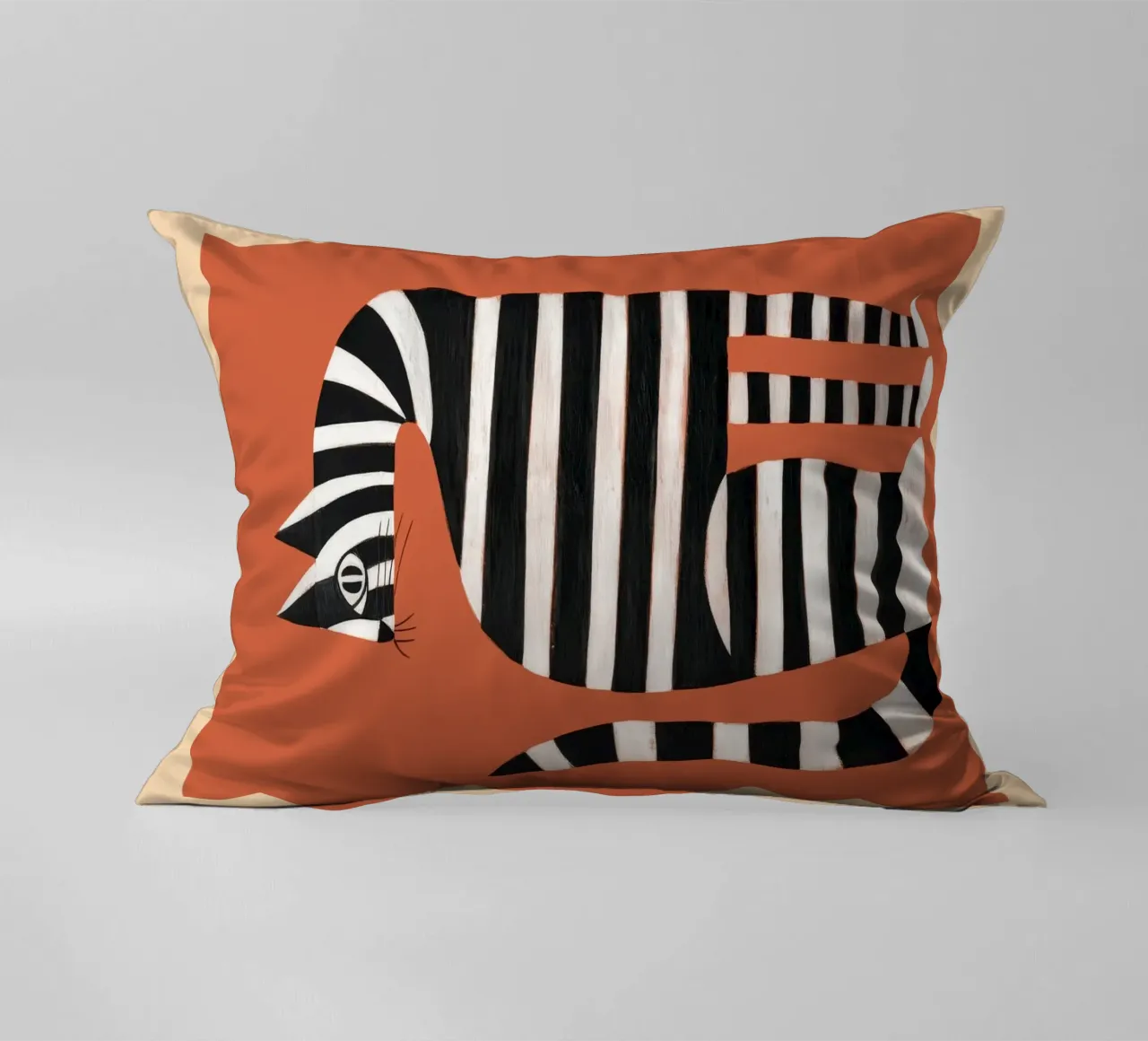 The Striped Cat II cuscino da cityart