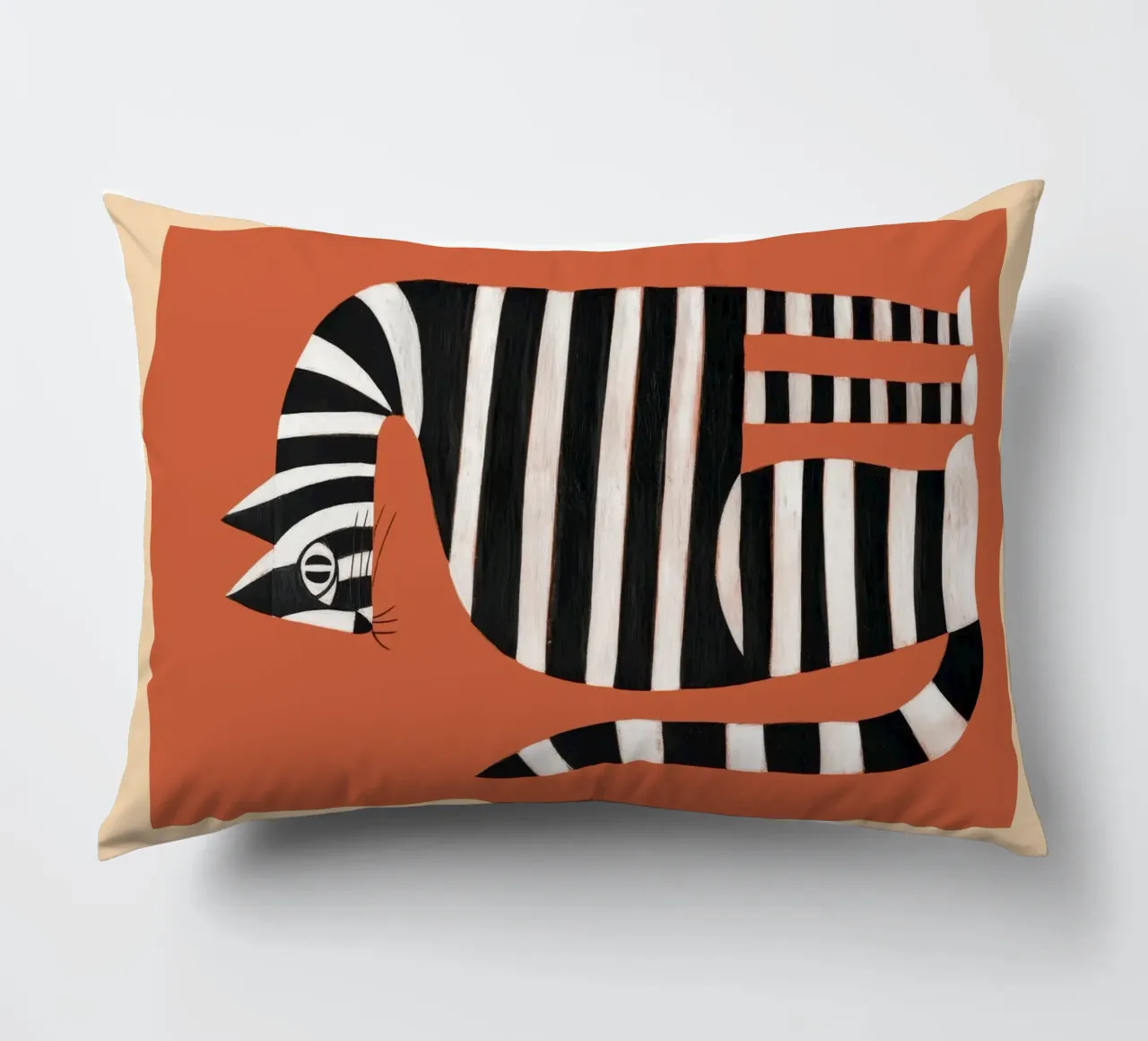 The Striped Cat II cuscino da cityart