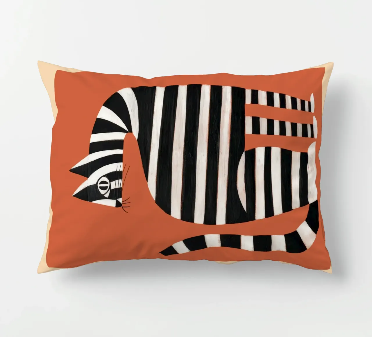 The Striped Cat II cuscino da cityart