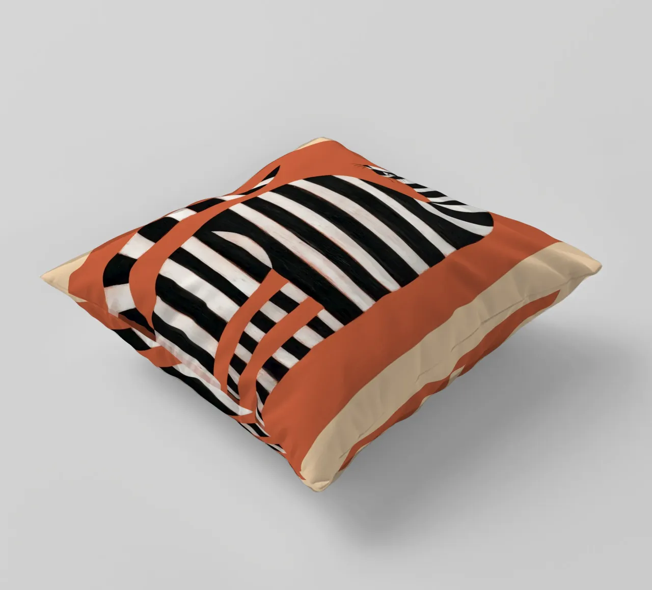 The Striped Cat II cuscino da cityart