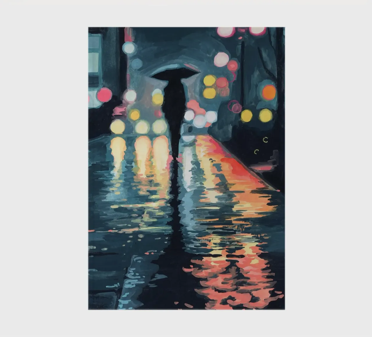 Passeggiata in una notte di pioggia diario da John Boss