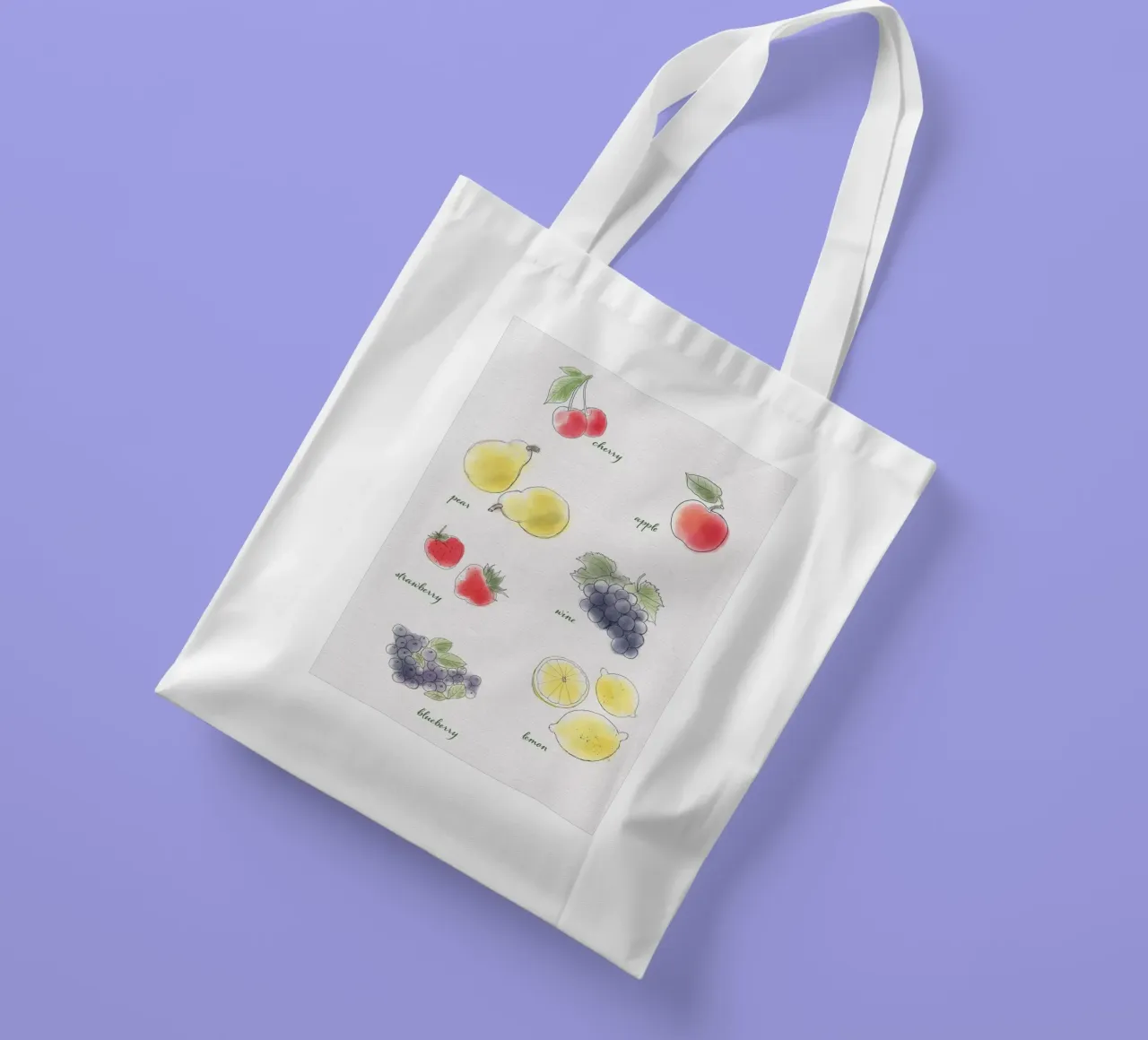 Frutta borsa in juta da Farbwelten