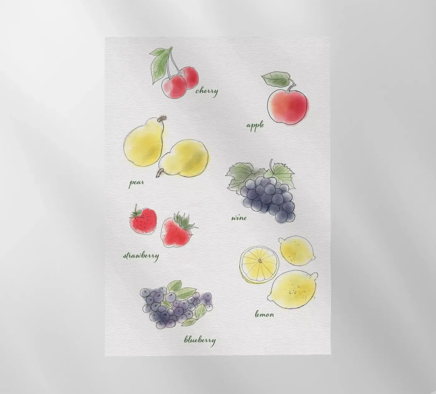 Fruit backlit folie van Farbwelten