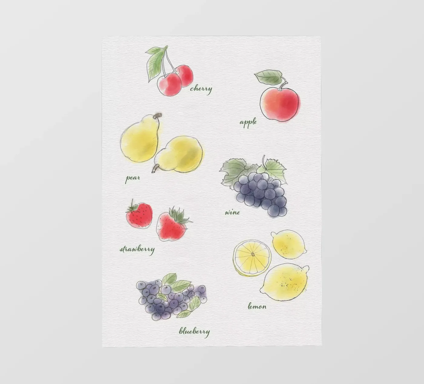 Fruit backlit folie van Farbwelten