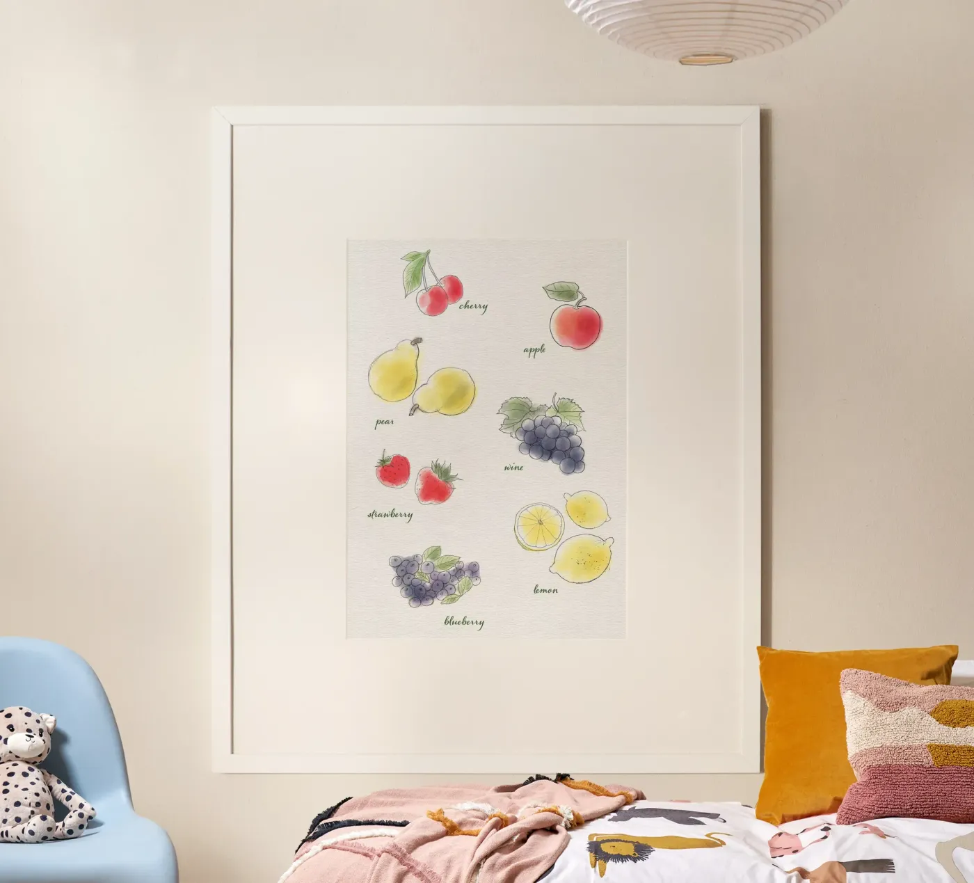 Fruits poster de Farbwelten