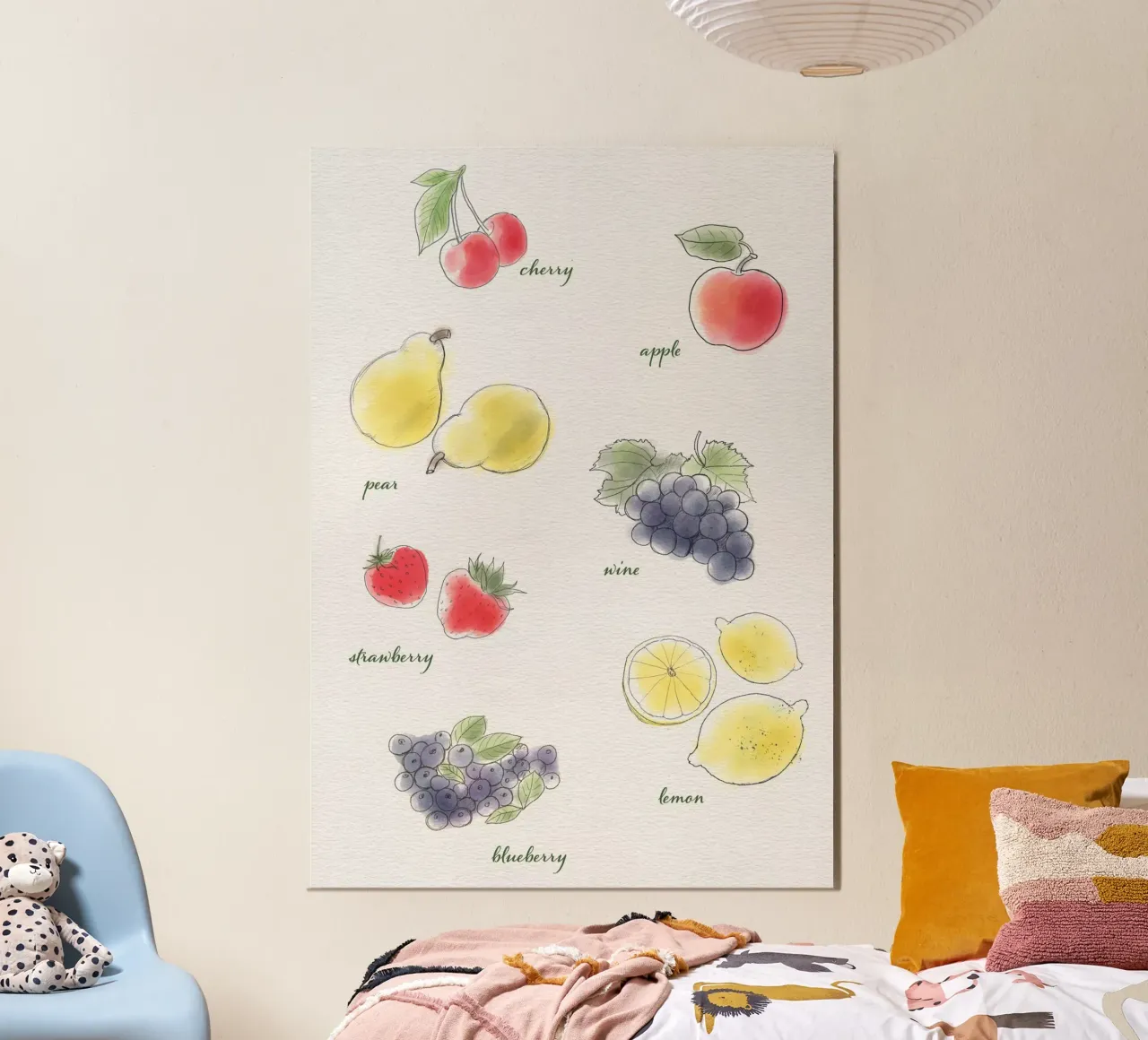 Frutta poster da Farbwelten