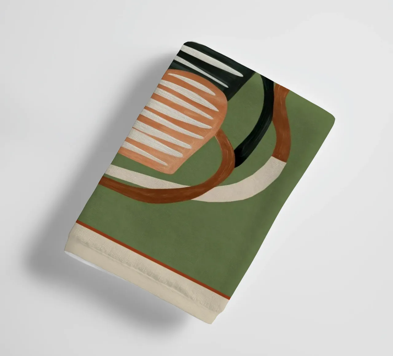 Stacked Abstract Cats II asciugamano da bagno da cityart