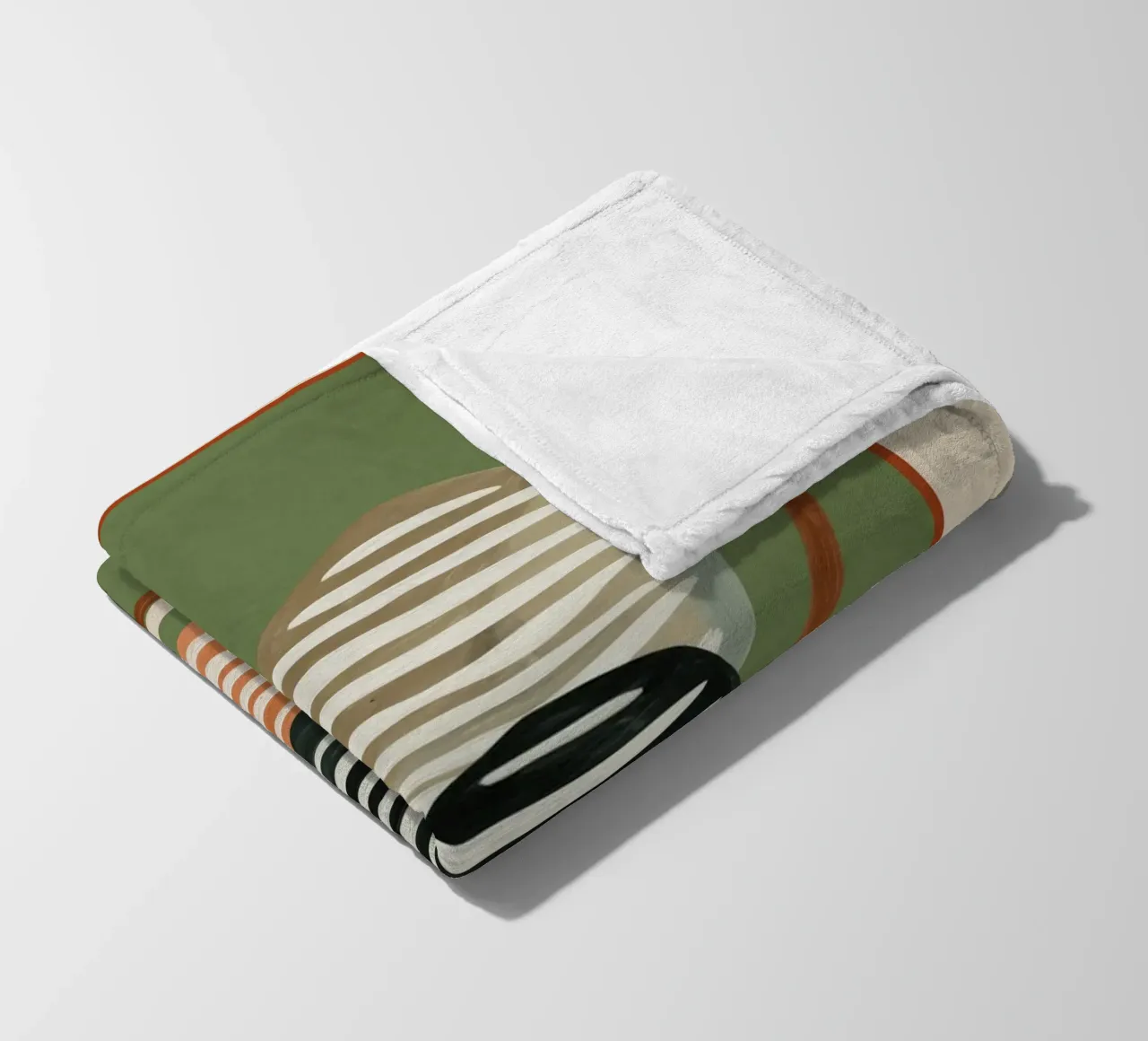 Stacked Abstract Cats II coperta in pile da cityart