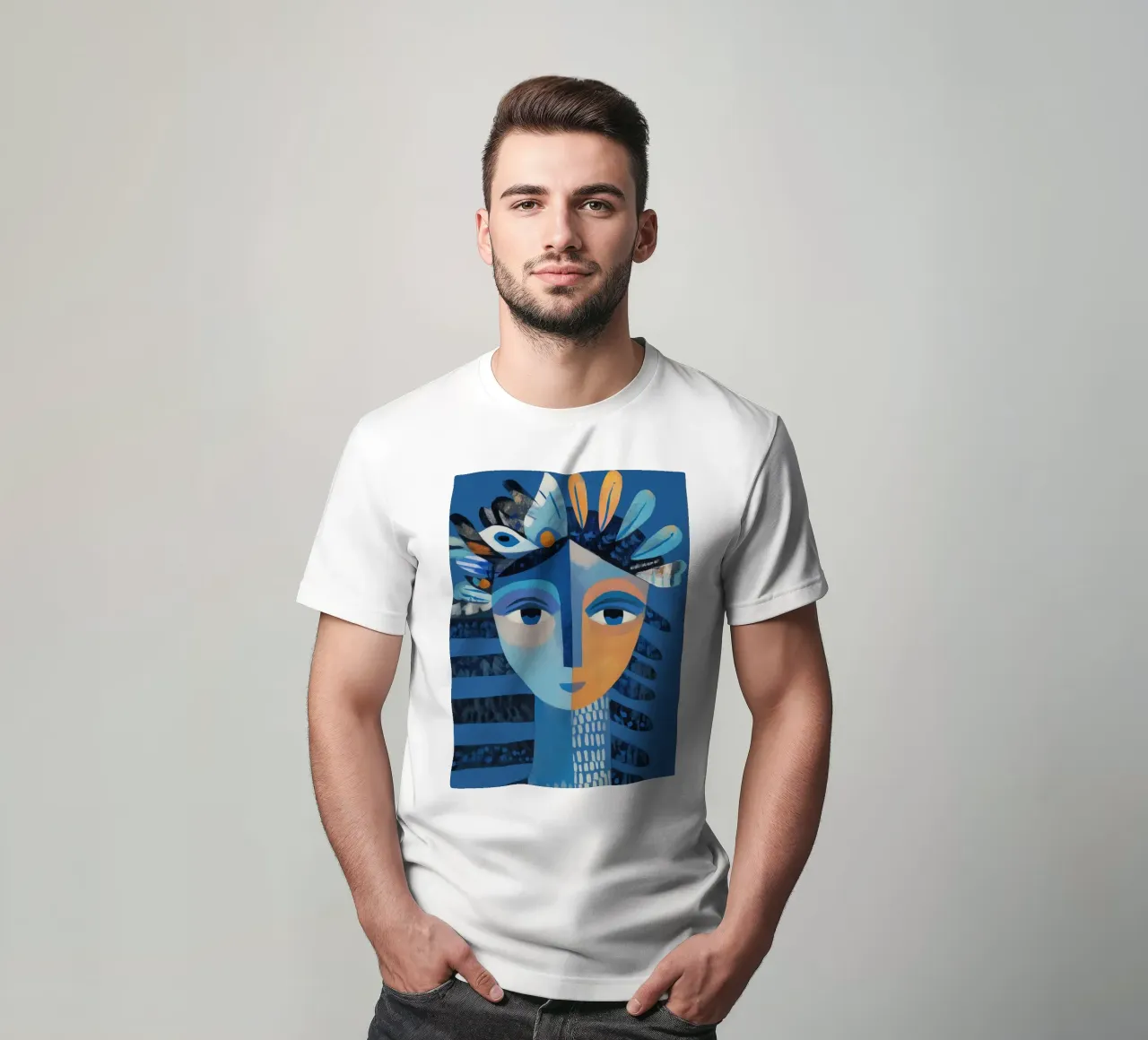 Sun and Moon t-shirt da cityart