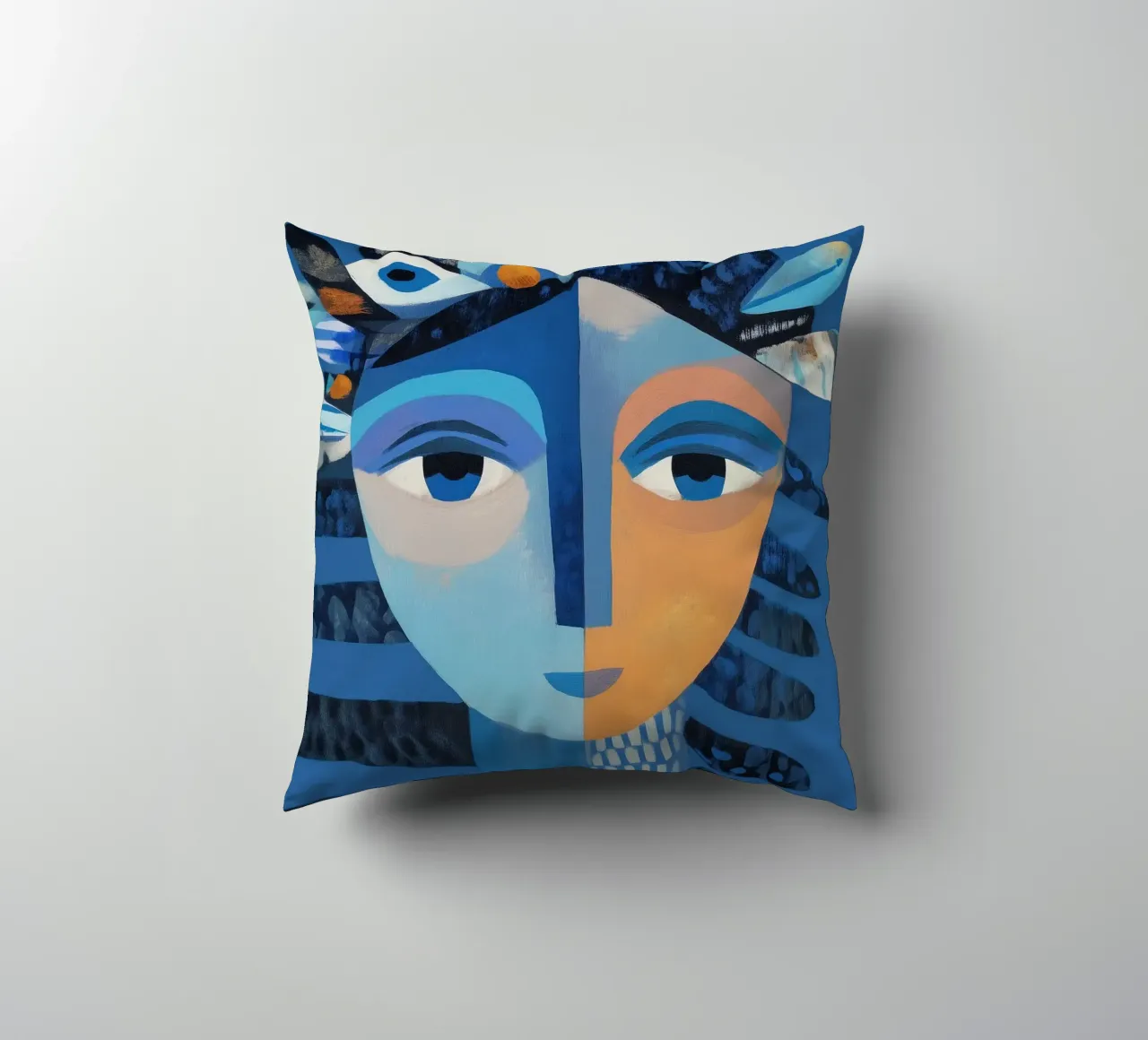 Sun and Moon cuscino da cityart