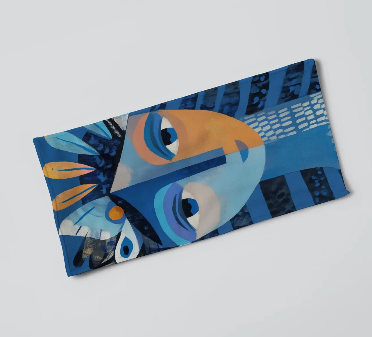 Sun and Moon asciugamano da bagno da cityart