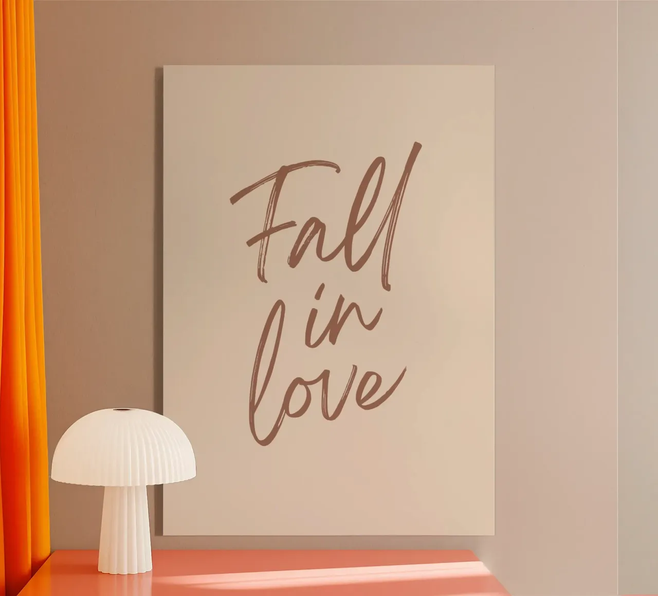 Innamorarsi Script plexiglass da Tilo Kellner