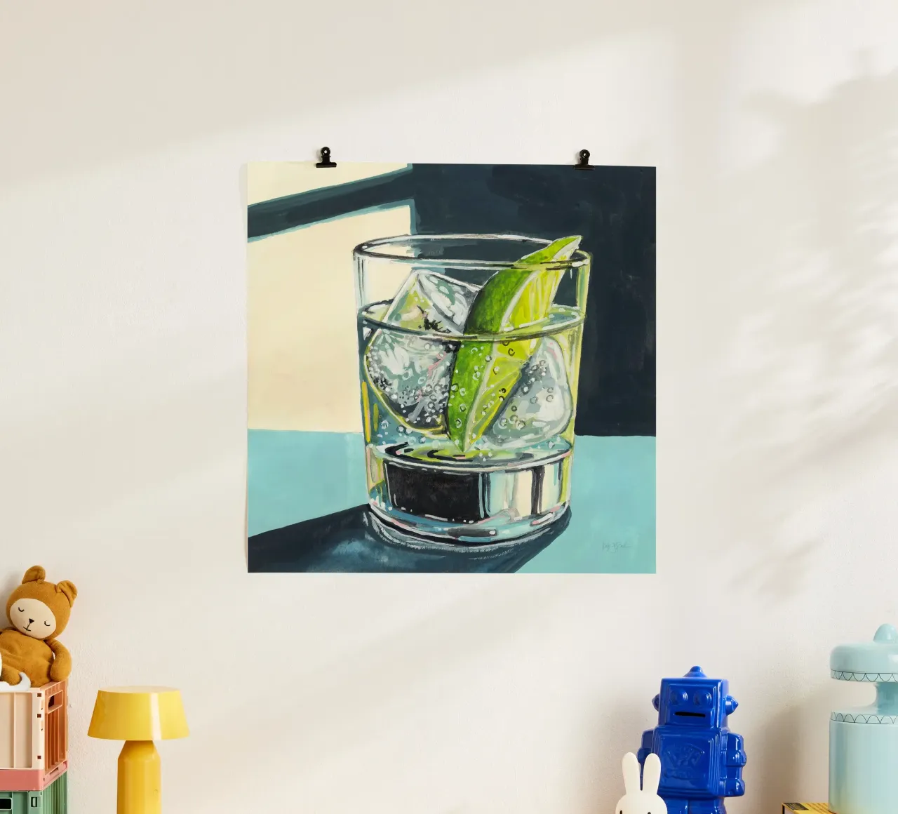 Gin e Tonic forte carta hahnemühle da John Boss